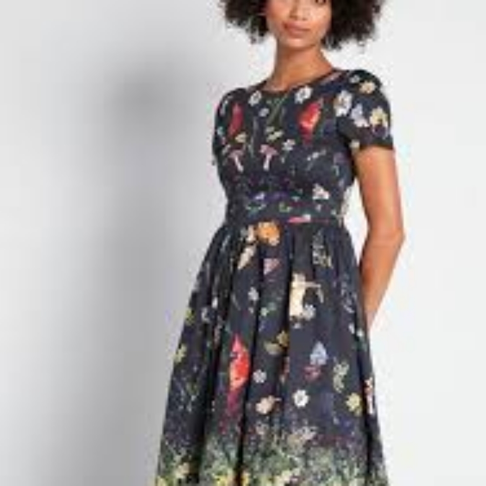 Modcloth " Moxie Medley" Dress